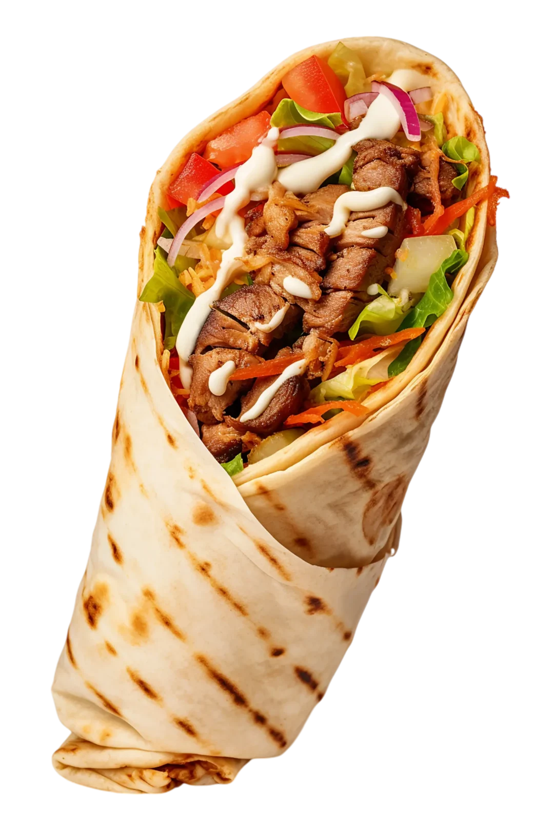 —Pngtree—juicy chicken shawarma wrap with_19403138 Chicken Shawarma