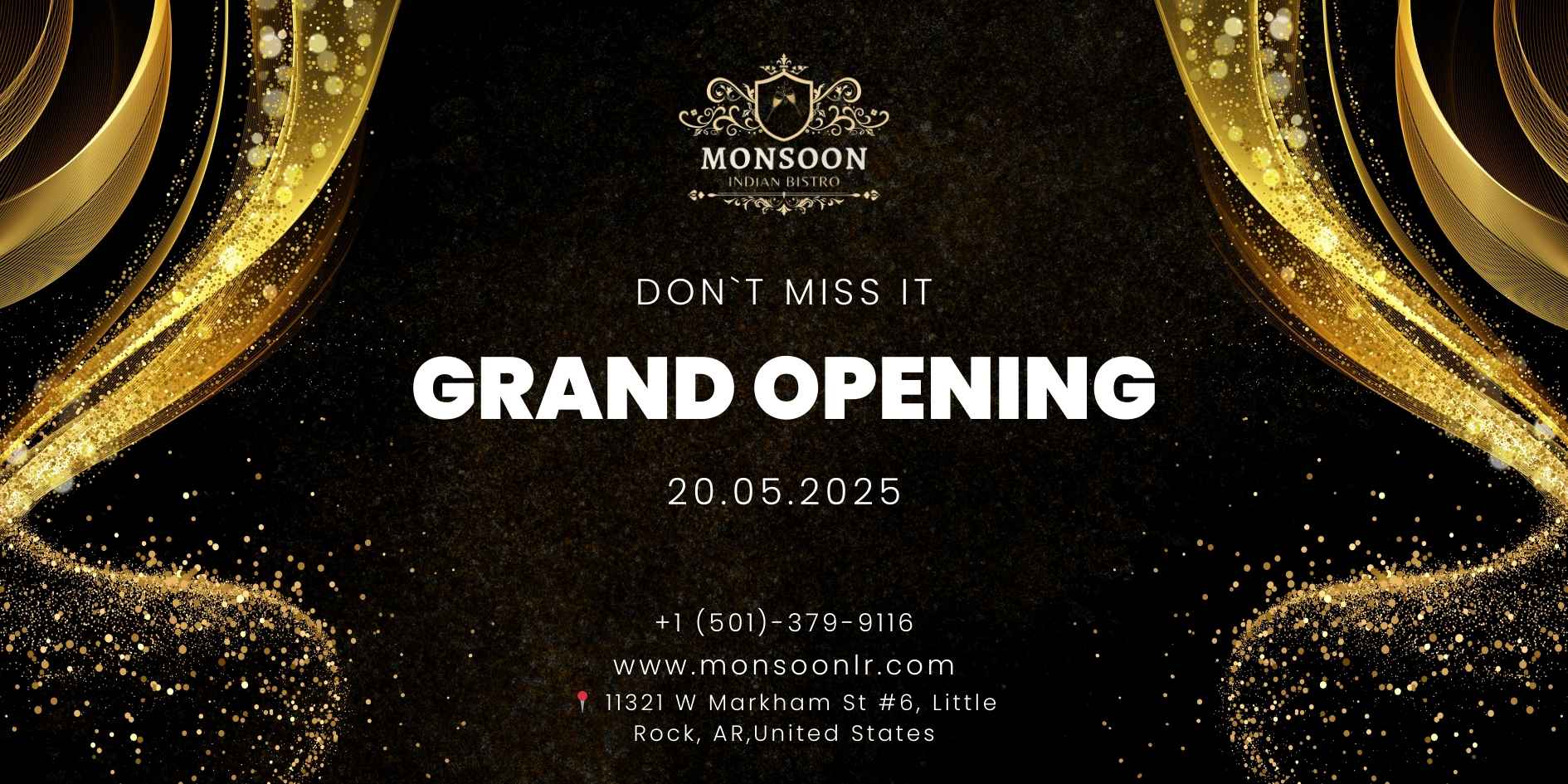 Welcome to Monsoon Indian Bistro – A Taste of Authentic India in Little Rock!
